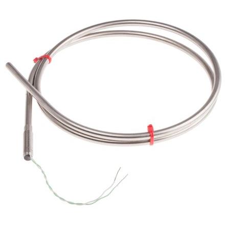 Termočlánek s minerální izolací RS014/0816 100 mm kabel typ K Inconel 600 1 m sonda, -40 °C 6 mm na 1100 °C IEC, RoHS