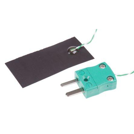 Termočlánek s magnetickým proužkem 2 m kabel typ K 50 mm sonda, -50 °C 25 mm na 100 °C IEC, RoHS Compliant RS PRO