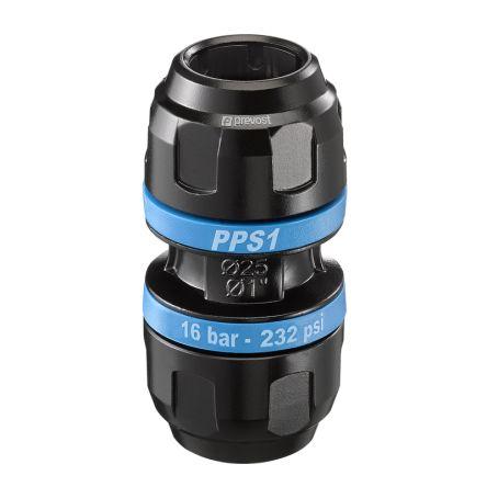 PREVOST Rovnocenný svazek, řada: PPS1 UN Hliník, 32 mm Zásuvný, 32 mm Zásuvný