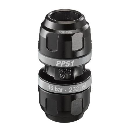 PREVOST Rovnocenný posuvný svazek, řada: PPS1 UNS Hliník, 25 mm Zásuvný, 25 mm Zásuvný