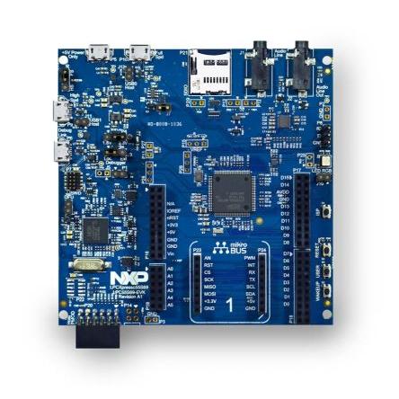 NXP Vývojový nástroj pro mikrokontroléry, LPC55S69, Vývojová sada LPC55S69-EVK, ARM Cortex M33, Vývojová deska