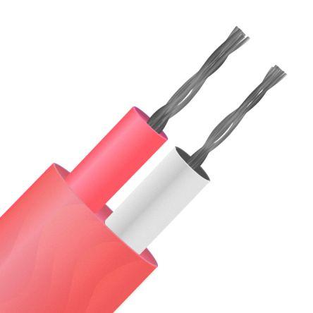 RS PRO Termočlánkový kabel/drát N 105 °C Polyvinylchlorid 10 m Stíněný, prameny vodičů: 7 x 0.2 mm