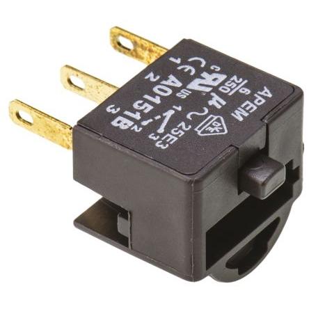 APEM Blok kontaktů tlačítkového spínače, řada: A01 Blok kontaktů 1 CO 250V
