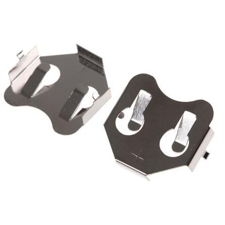 Keystone Konektor pro baterie CR2016, CR2025, CR2032 pro 1 Povrch Rameno s horní pružinou