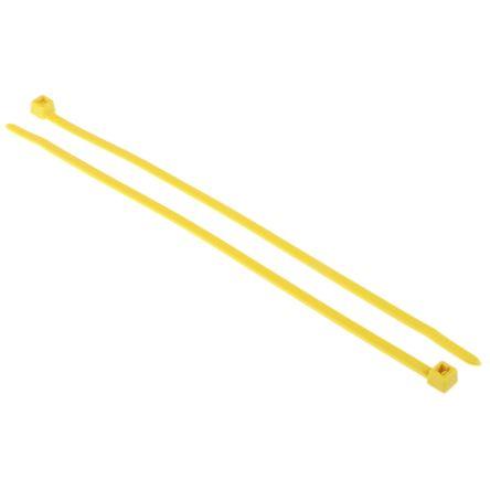 Stahovací páska Nerozpojitelné 111-04805 T50R-PA66-YE 200 mm 4.6mm Žlutá Nylon 66 HellermannTyton