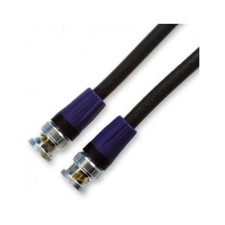Koaxiální kabel SDI, řada: BNC RG6/U, Černá Polypropylen 20 m 75 Ω Van Damme S koncovkou