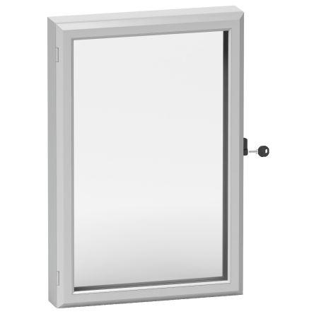 Schneider Electric Šedá Průhledný akrylový hliník IP55 Kontrolní okénko Spacial S3D