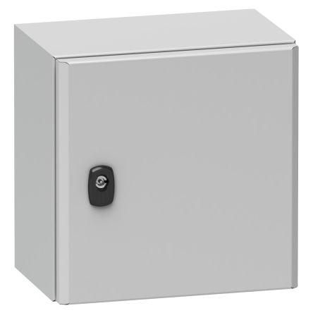 Schneider Electric Kovové pouzdro, řada: PanelSeT S3D IP66 Ocel Šedá 600 mm 600 mm 250 mm