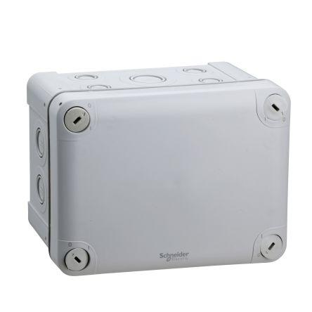 Schneider Electric Rozvodná skříň Polypropylen Šedá 150 mm 85mm řada Mureva Box IP55 120 mm