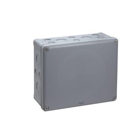 Schneider Electric Rozvodná skříň Polypropylen Šedá 275 mm 225mm řada Mureva Box IP55 120 mm