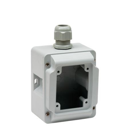 Instalační krabice Mureva 4 85 mm Matný Polymer Šedá 65mm Schneider Electric IP67 Povrch 85 mm