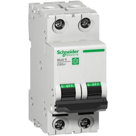Schneider Electric Miniaturní jistič, rozsah: Multi9 2pólový 16A vypínací výkon 14 kA, charakteristika: Typ B, rozsah: