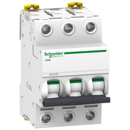 Schneider Electric Miniaturní jistič, rozsah: iC60L 3pólový 32A vypínací výkon 15000 A, charakteristika: Typ Z, rozsah: