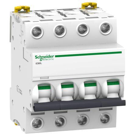 Schneider Electric Miniaturní jistič, rozsah: iC60L 4pólový 32A vypínací výkon 15000 A, charakteristika: Typ K, rozsah: