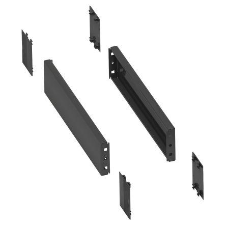 Schneider Electric Sokl, řada: PanelSeT Accessoires barva Šedá 100 mm 600 mm, Epoxidový polyesterový prášek pro Skříň