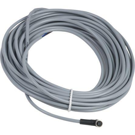 Kabel ovladače snímače, A: Vnitřní, A: Pravoúhlý 4, 60 V ac, 75V dc 4, IP67, IP65, řada: XZ Telemecanique Sensors 10 m