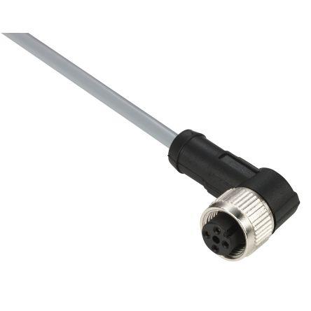 Kabel ovladače snímače, A: Vnitřní, A: M12 5, 60 V ac, 75V dc, IP65, IP67, řada: XZ Telemecanique Sensors 2 m