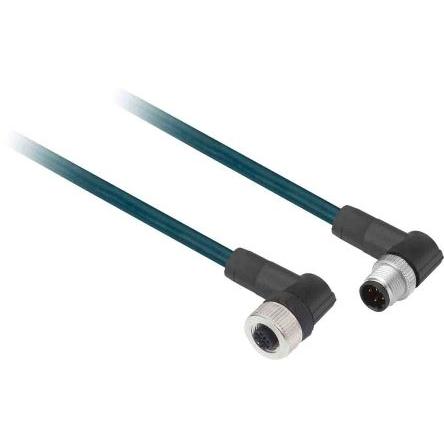 Kabel ovladače snímače, A: Vnější, A: Rovný 4, B: Přímý, B: Vnitřní, 250 V ac, 300V dc 4, IP65, IP67, IP69K, řada: XZCR