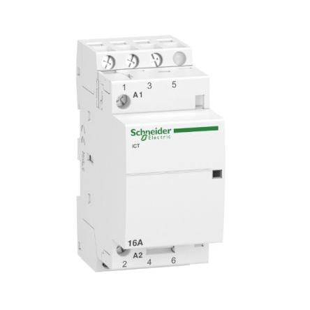 Schneider Electric 3 NO Stykač napětí ve vinutí 240V 3pólový 1.6 W s 3 NO kontakty 240V Řízení motoru, rozsah: Acti9 iCT