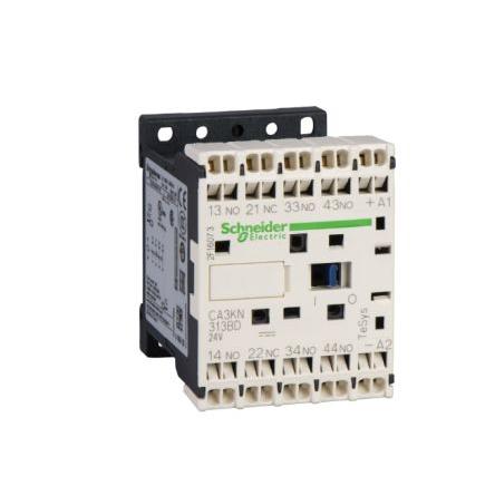 Schneider Electric Řídicí relé, rozsah: TeSyS CA 4 NO 10A 3 W 24V dc 4PST