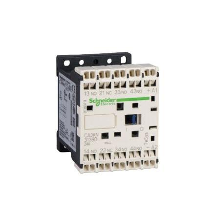 Schneider Electric Řídicí relé, rozsah: TeSyS CA 3 NO, 1 NC 10A 1.8 W 24V dc 3PST