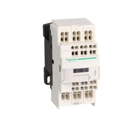 Schneider Electric Řídicí relé, rozsah: TeSyS CA 5 NO 10A 2.4 W 24V dc 5PST