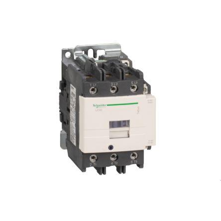 Schneider Electric 1 NO, 1 NC Stykač napětí ve vinutí 240V 3pólový 95 A 25 kW s 3 NO kontakty 240V Řízení motoru,