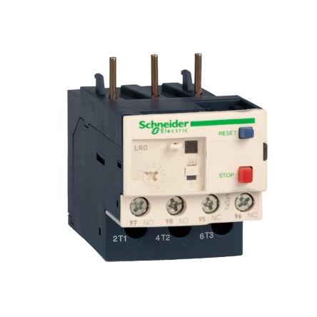 Schneider Electric Relé na přetížení, rozsah: TeSyS LR 1 NO/1 NC s Automaticky a ručně resetováním 12A, 18 A 7.5 kW 3P