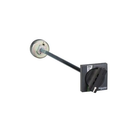 Otočná klika Černá, řada: ComPacT INS/INV 3 zámky, pro použití s: Přední ovládání, délka: 484 mm IP55 Schneider Electric