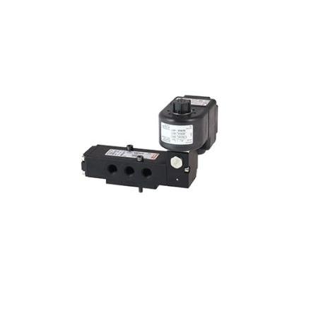 Vřetenový ventil, řada: 97100 ISO G nebo NPT Elektromagnetický/pružina Norgren 230 V ac, 24V dc