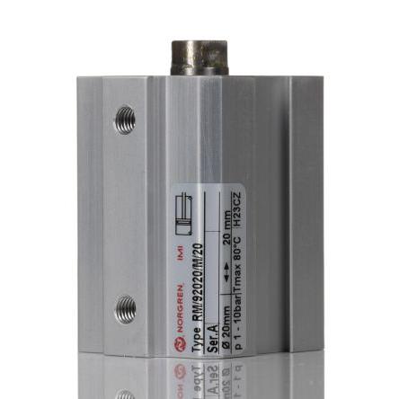 Pneumatický válec, řada: RM/92020/M RM/92000 Dvojčinný RM/92020/M/20, vývrt: 20mm Norgren, délka: 20 mm