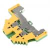 Weidmüller Svorka PE 1016200000, řada: WPE, 500V Zelená, Žlutá 0.5mm², 4 mm² 1 Šroubová
