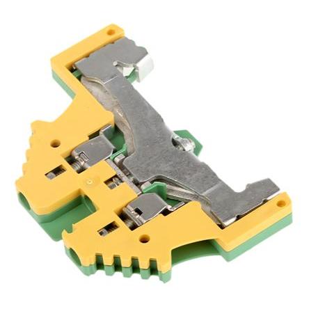 Weidmüller Svorka PE 1016200000, řada: WPE, 500V Zelená, Žlutá 0.5mm², 4 mm² 1 Šroubová
