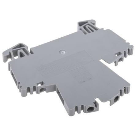 Allen Bradley Šroubová svorka, řada: 1492 2.5mm², Lišta DIN, počet cest: 4 20A, 12AWG, 26 AWG, 600V Klecový šroub