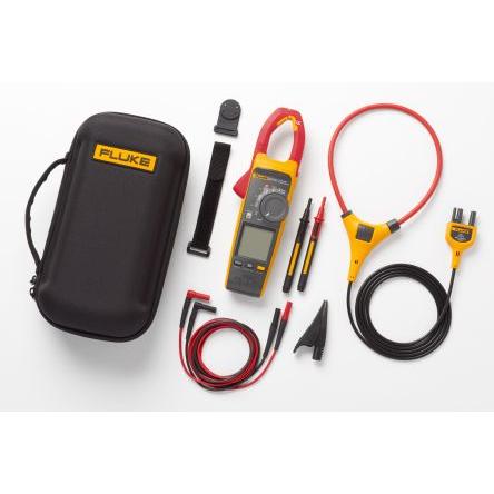 Klešťový měřicí přístroj 1000 V ac 1000 V dc 999.9 A 999.9 A, úroveň kategorie: KAT IV, CAT III, typ displeje: LCD Fluke