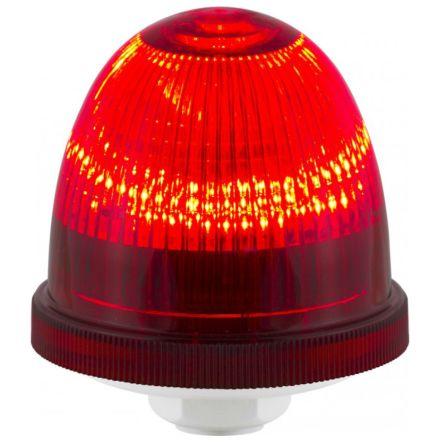 RS PRO Maják Blikající, Stálé barva Červená 12V LED Panel 180mA CE IP66