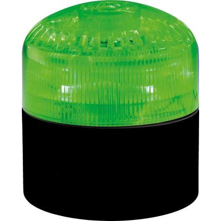 RS PRO Kombinace sirén a majáků Vícestroboskopický světlo Elektronika barva Zelená 24V IP65 LED Základna CE, EAC 105 dB