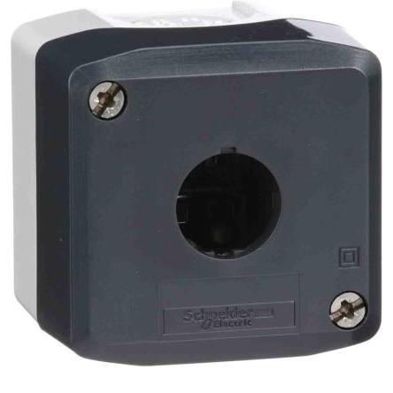 Pouzdro regulační stanice, řada: Harmony, průměr výřezu: 22 mm Světle šedá Polykarbonát Schneider Electric, počet
