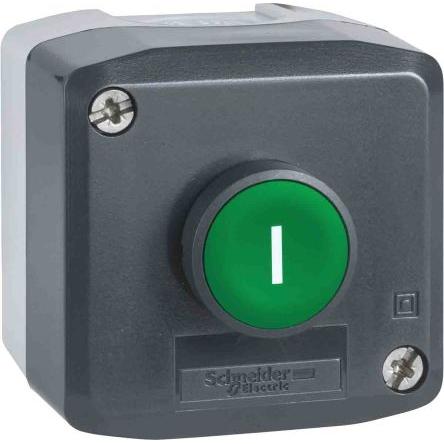 Tlačítkový spínač, řada: Harmony, průměr výřezu: 22 mm Světle šedá Polykarbonát Schneider Electric, počet výřezů: 1