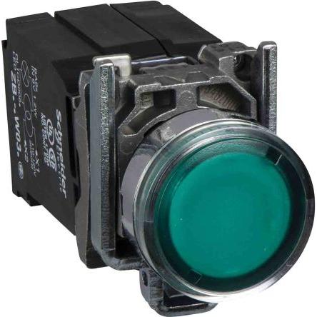 Pouzdro tlačítka, řada: Harmony, průměr výřezu: 22 mm Kov potažený chromem Schneider Electric, počet výřezů: 2