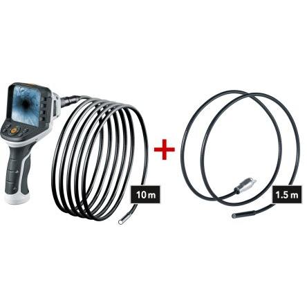 Sada inspekční kamery 092.940B, délka sondy: 10 m průměr 9 mm, rozlišení: 640 x 480 pixelů LED Laserliner