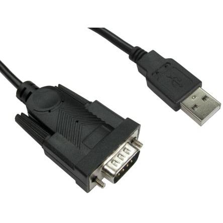 Adaptér RS PRO USB typu A Vnější D-SUB 9kolíkový Vnější