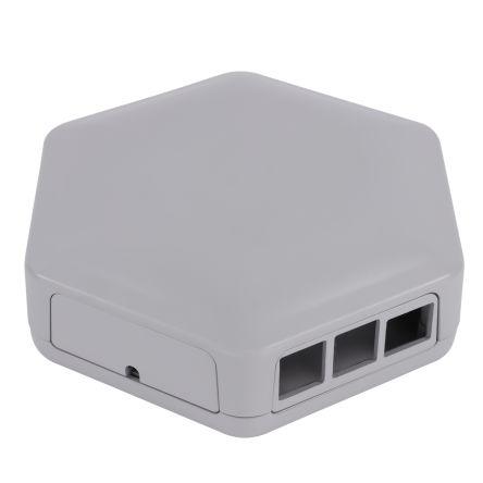 CAMDENBOSS Pouzdro barva Šedá CBHEX1-PI4-GY pro Raspberry Pi