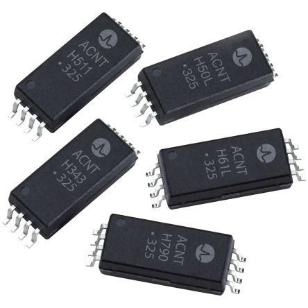Broadcom Optočlen ACNT-H61LC-000E, řada: ACNT, počet kolíků: 8 kolíkový, počet kanálů: 1 vstup AC/DC Povrch SO