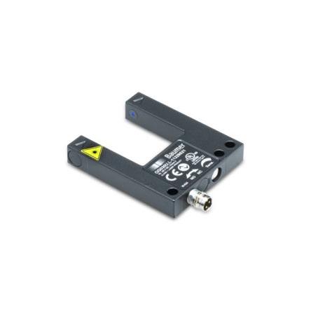 Baumer Fotoelektrický snímač, řada: OG Laserové světlo Rozvětvené 8kolíkový konektor M3, výstup: Dvojčinný Snímač
