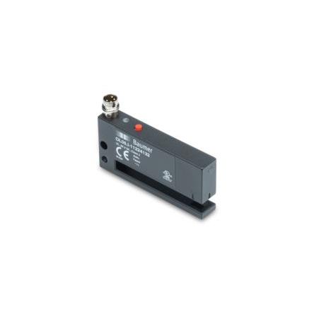 Baumer Fotoelektrický snímač, řada: OL Červená LED Rozvětvené 8kolíkový konektor M4, výstup: Dvojčinný Snímač vidlice