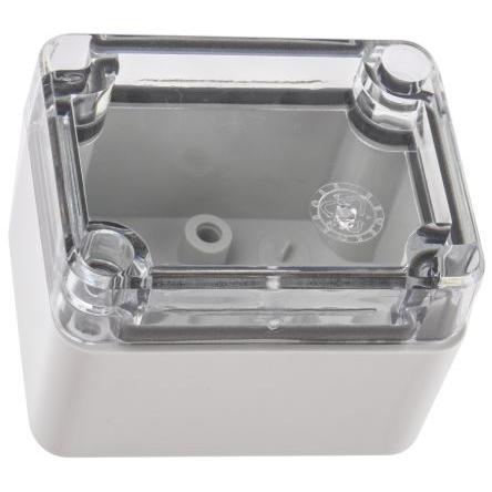 Fibox Pouzdro IP66, IP67 Nestíněný barva Šedá barva Stříbrná Polykarbonát 65 mm 45 mm 50 mm Polyuretan