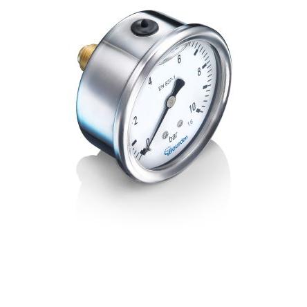 Tlakoměr Se závitem MIT3-F22.B29 68 mm G 1/4 Nerezová ocel, 70 °C 60 bar 0 bar Bourdon