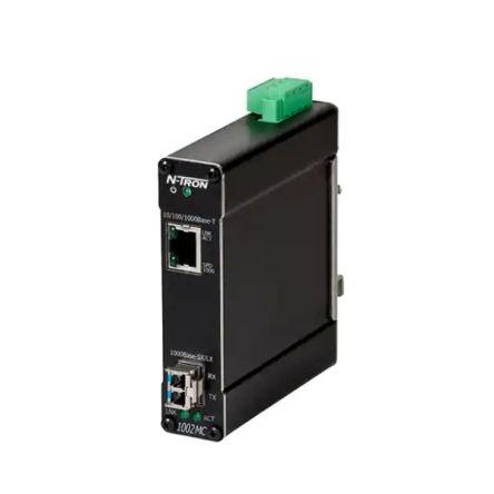 N-Tron Převodník médií, Vícerežimové, Poloviční duplex, Plný duplex, RJ45, 1000Mbps, přenosová vzdálenost: 550 m,