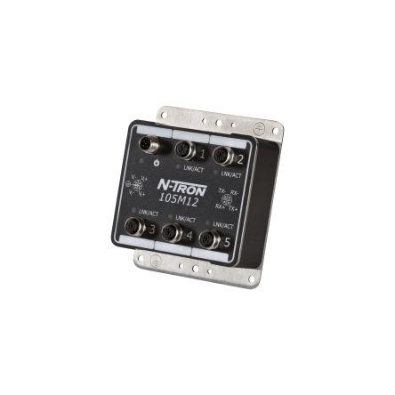 Ethernetový přepínač 5portový N-Tron Neřízený